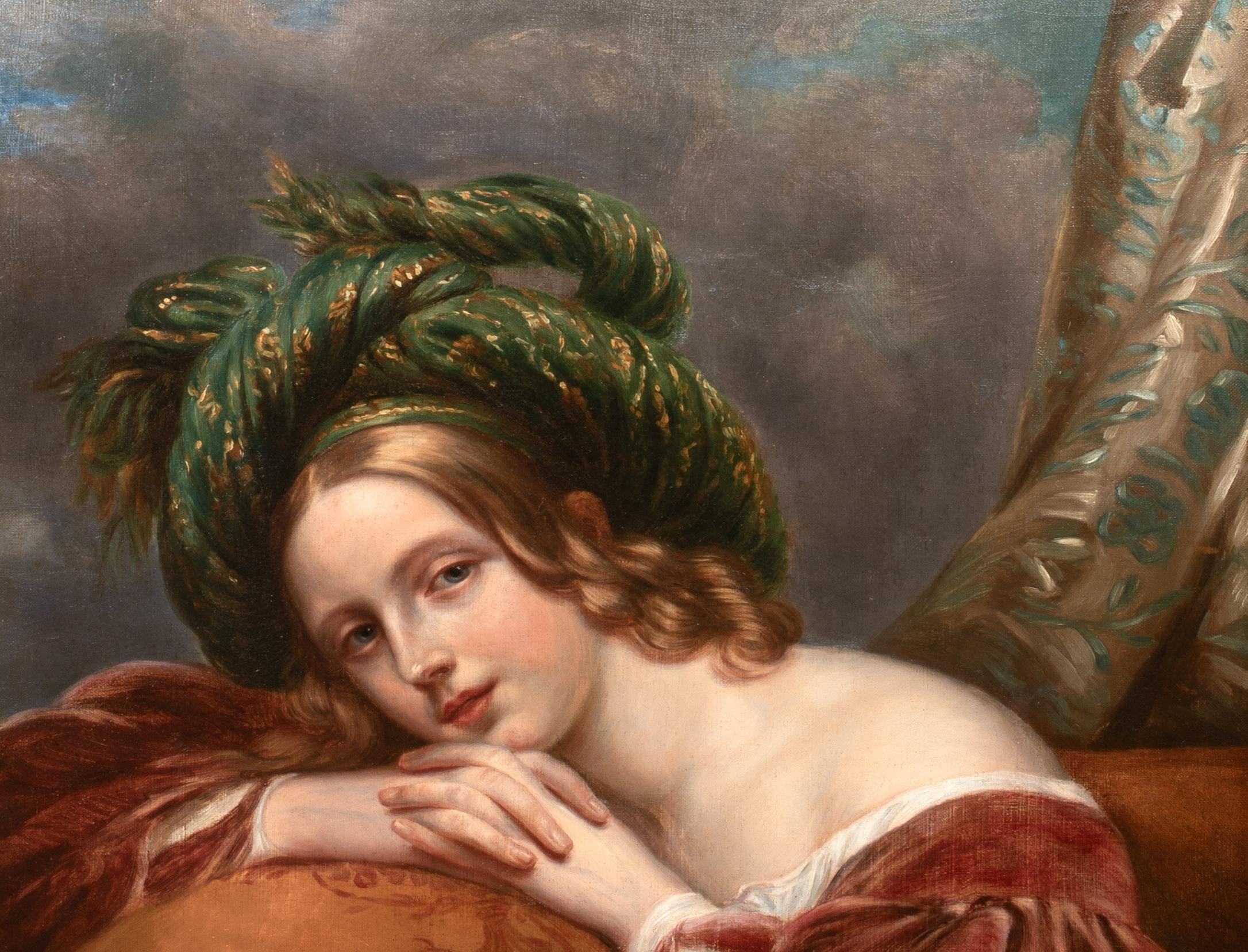 Sibilla, 19° secolo  Scuola francese  Grande Orientalista di scuola francese del XIX secolo 3