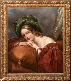 Sybil, siglo XIX Escuela francesa Orientalista grande de la escuela francesa del siglo XIX