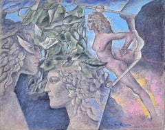 Symbiosis Between the Leaves - Oil Paint - 2000s