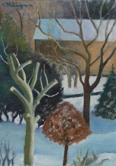 T. Palmgren - Framed 20th Century Oil, Winter Trees