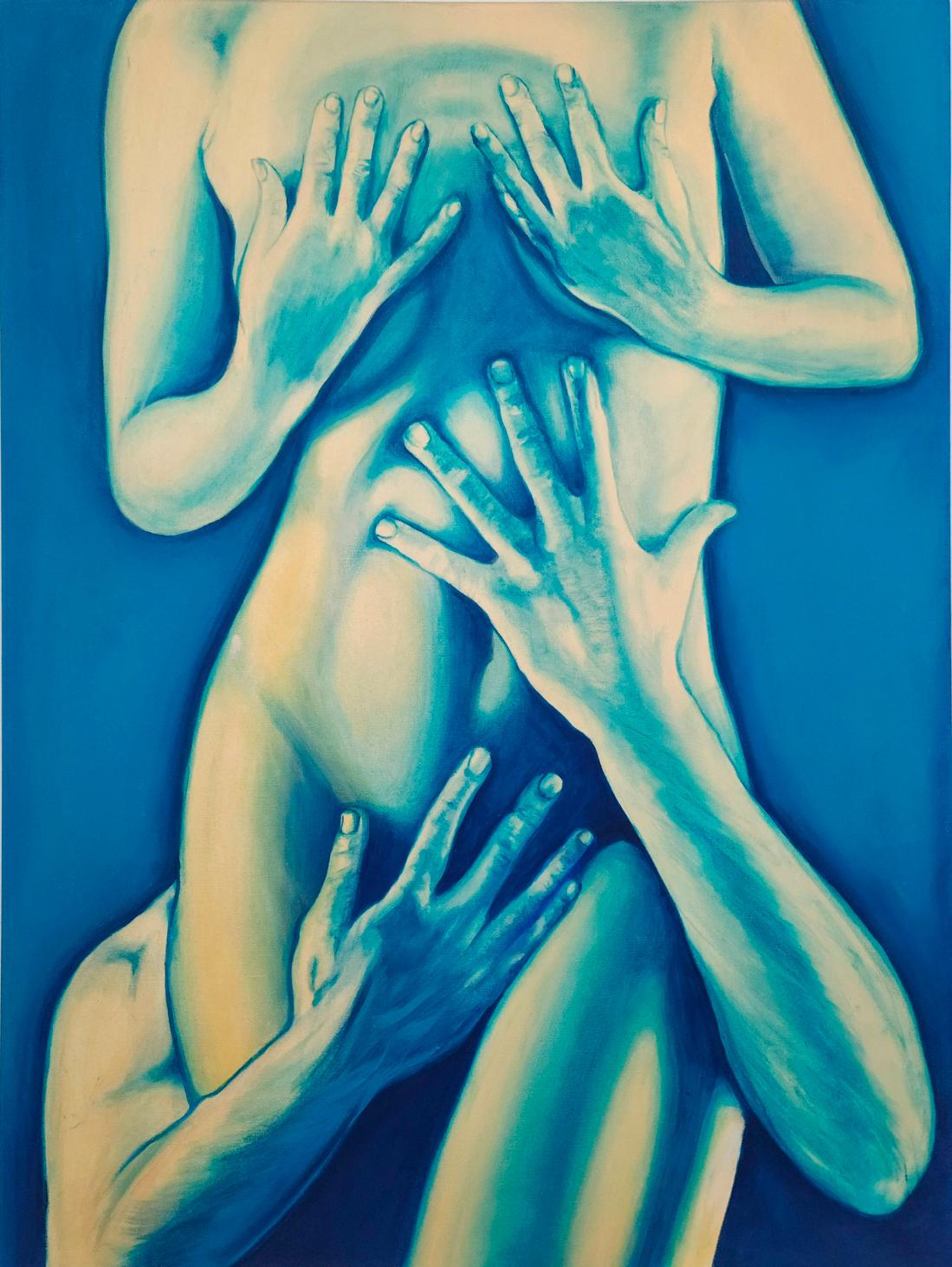 Tantra by Anna Carrieri - Painting by Unknown