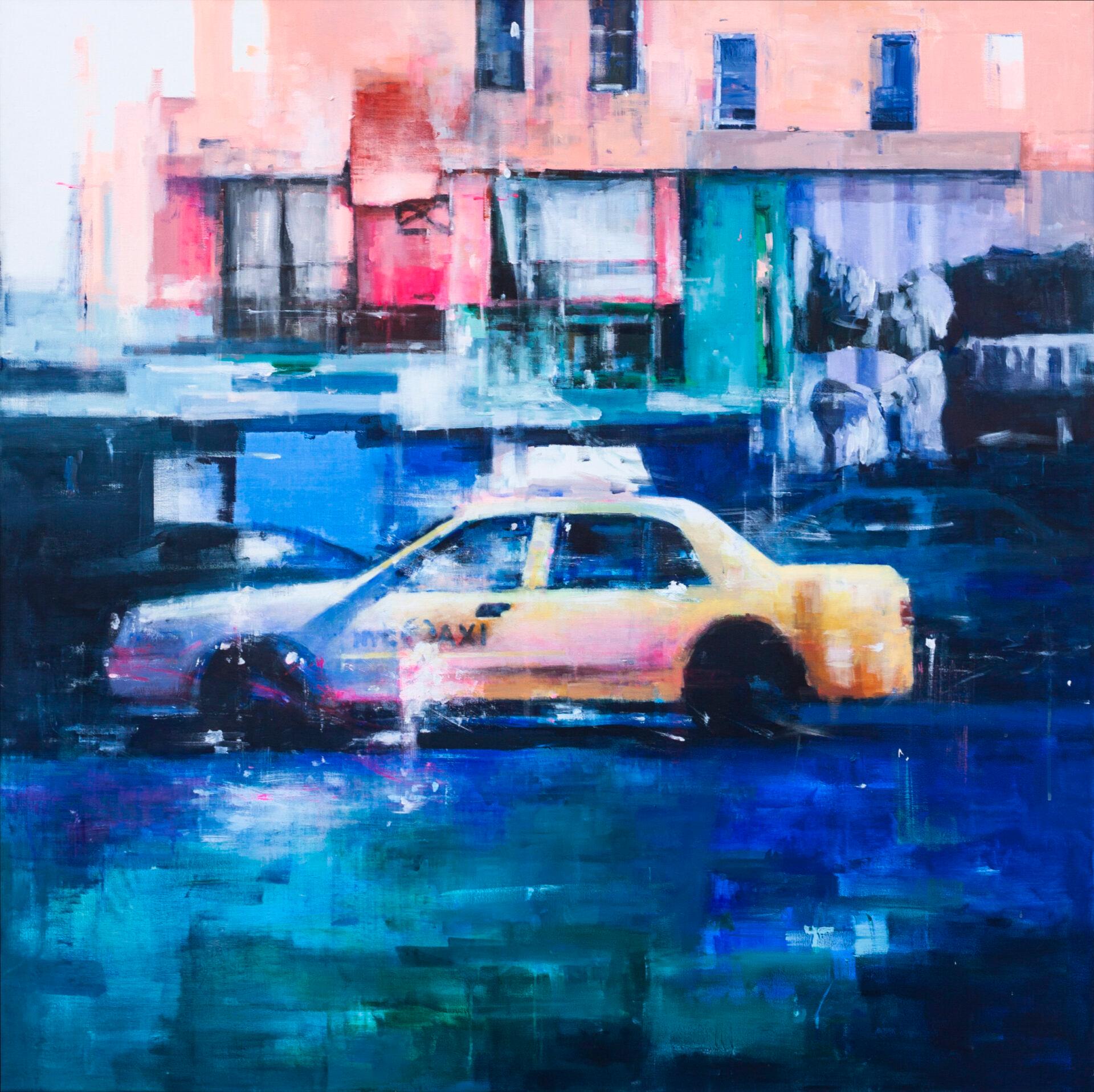 Taxi by Udatxo - Painting by Unknown