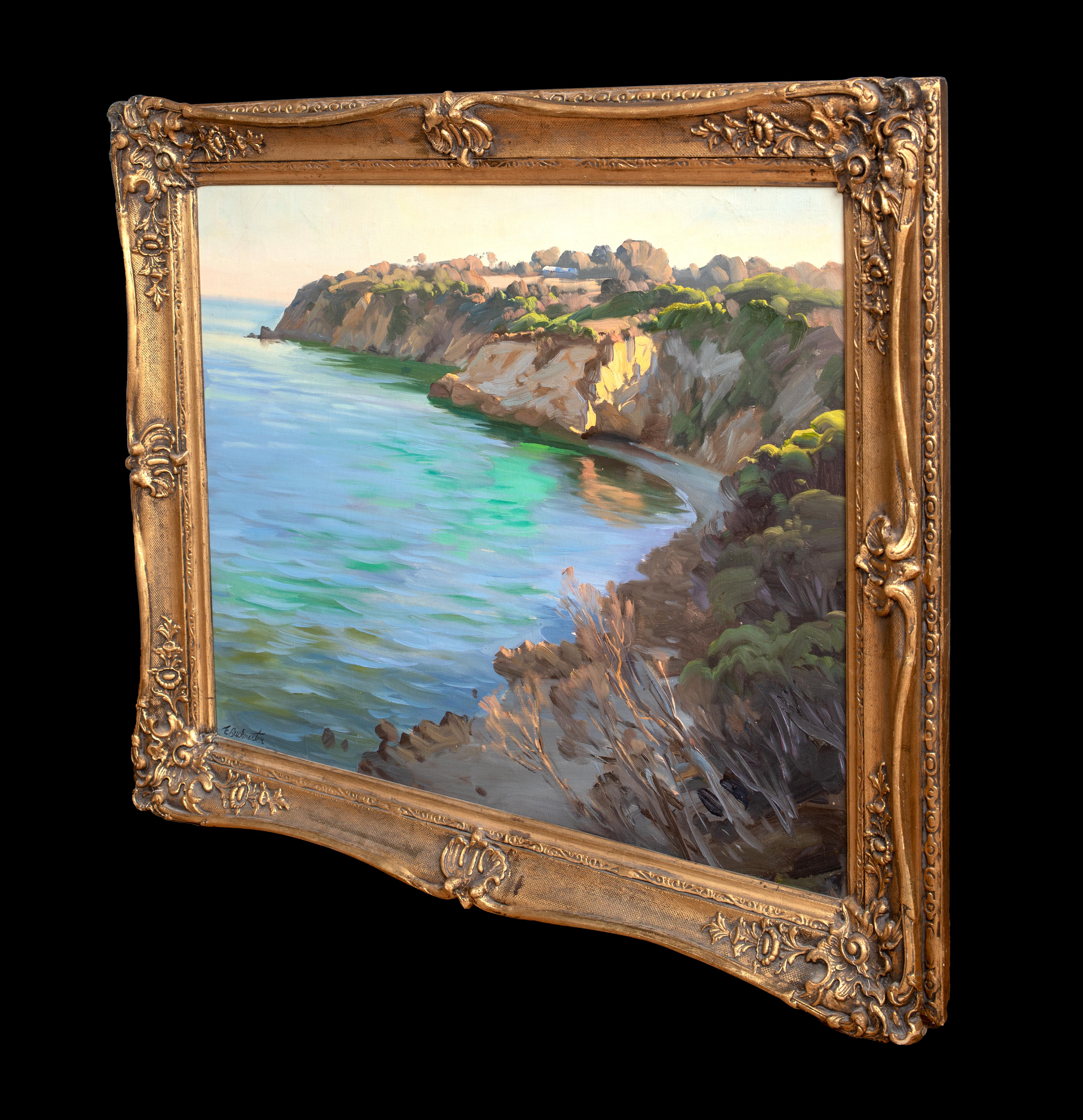 Te Kaha, Bucht der Fülle, Neuseeland, Ernest William BUCKMASTER, frühes 20. Jahrhundert – Painting von Unknown