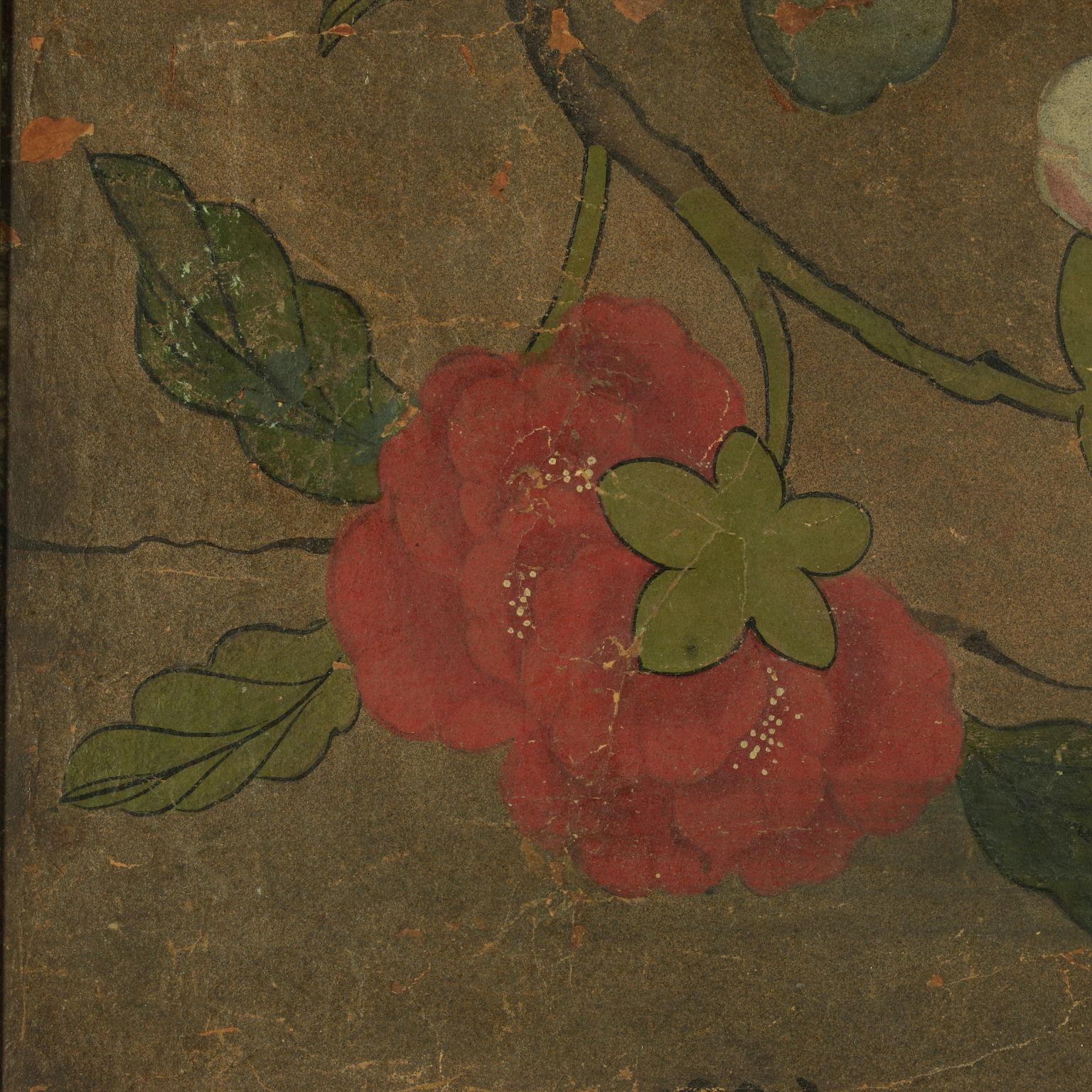 Tempera on Paper Panels China, end 18th century for Europe 5