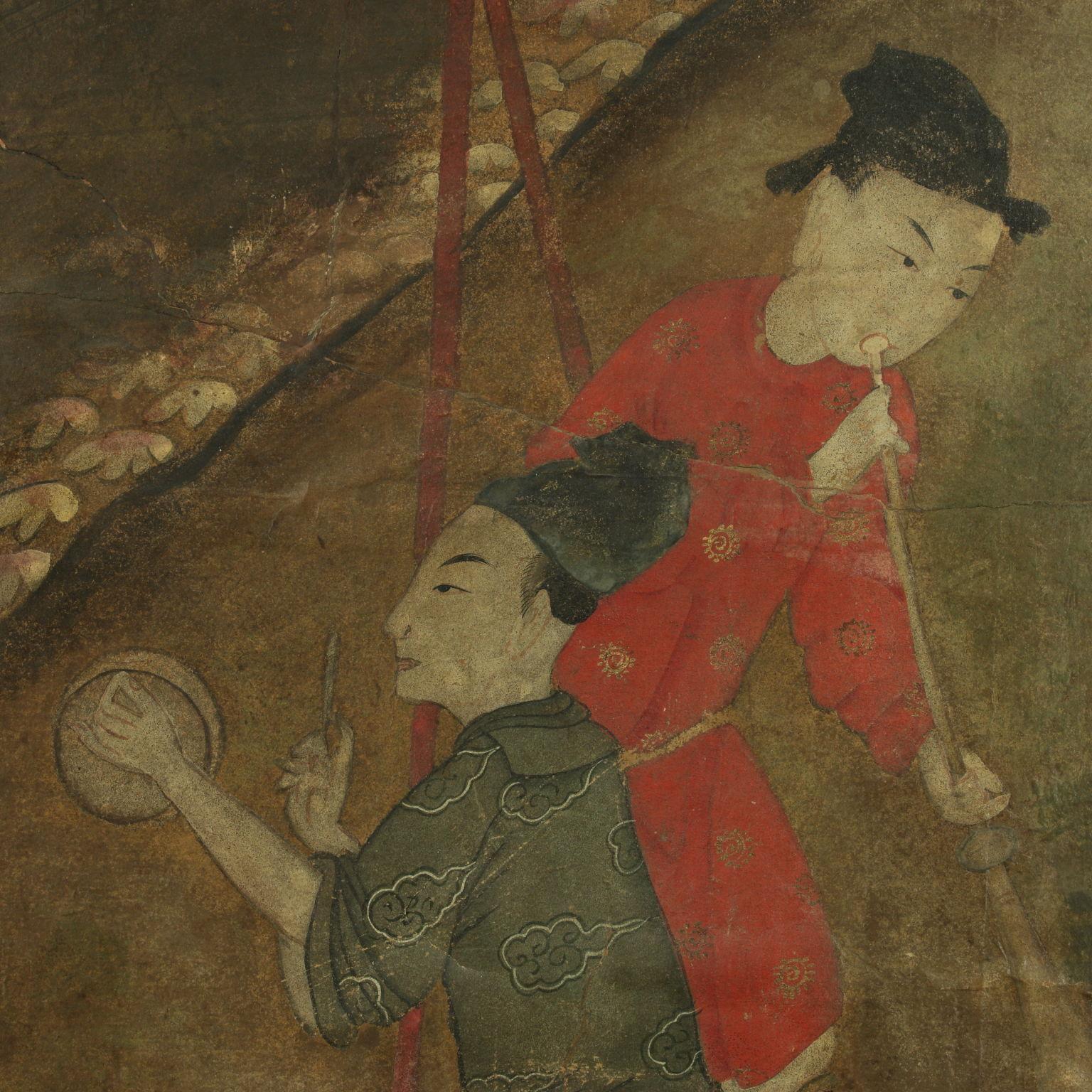 Tempera on Paper Panels China, end 18th century for Europe 10