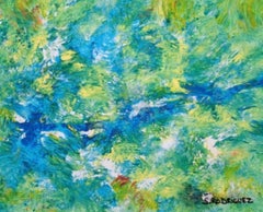 Tempête Nymphique, Hommage À Claude Monet.  by Sergio Rodriguez