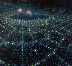 Terraform #1, Oil on Canvas Painting by Dennis Ekstedt, 2021