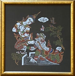 “Thai Goddess and Dragon”