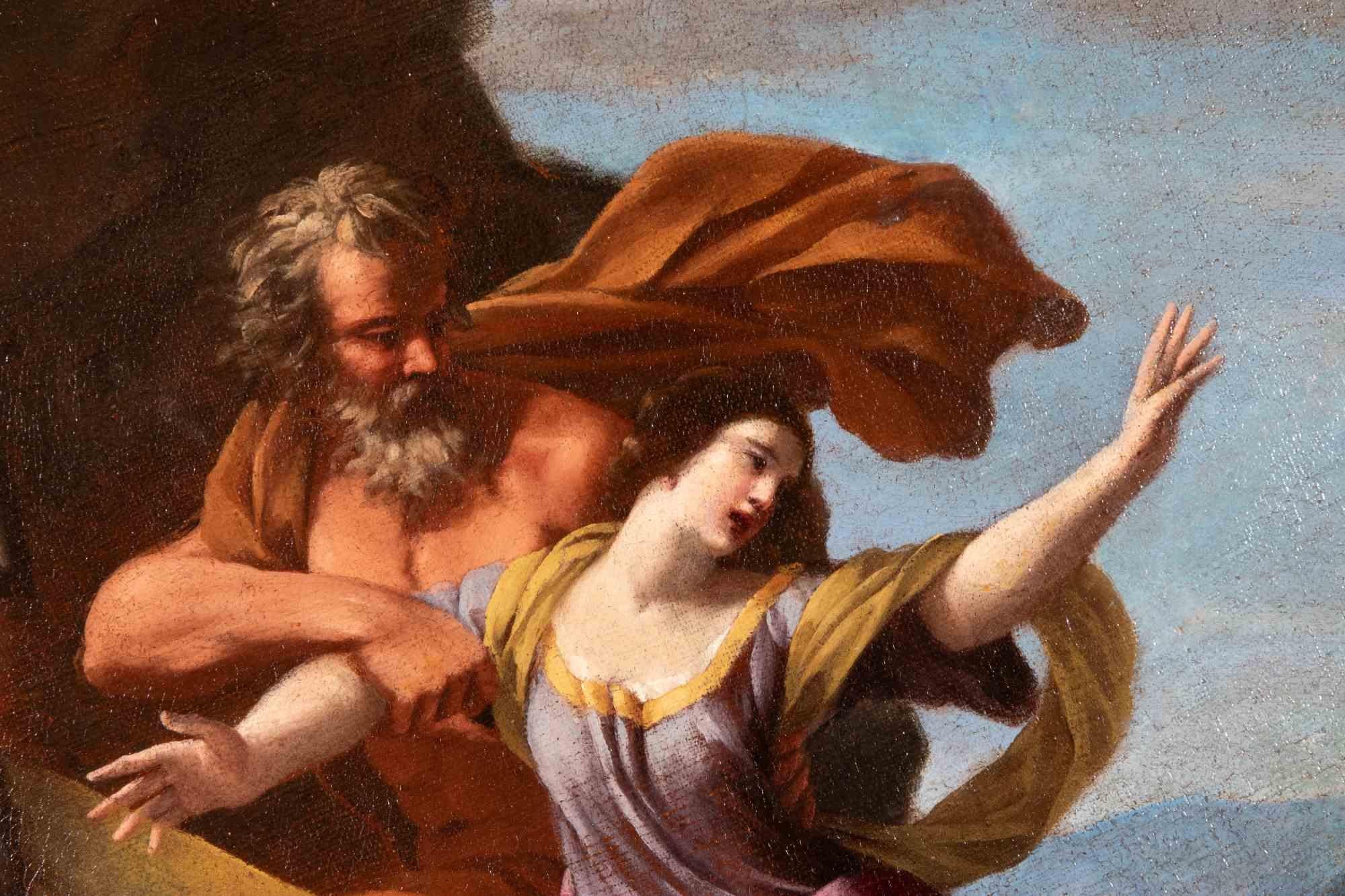 El rapto de Perséfone por Hades - Pintura al óleo - Mediados del siglo XVII - Painting de Unknown