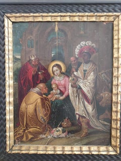 The Adoration of the Magi . Flemish School