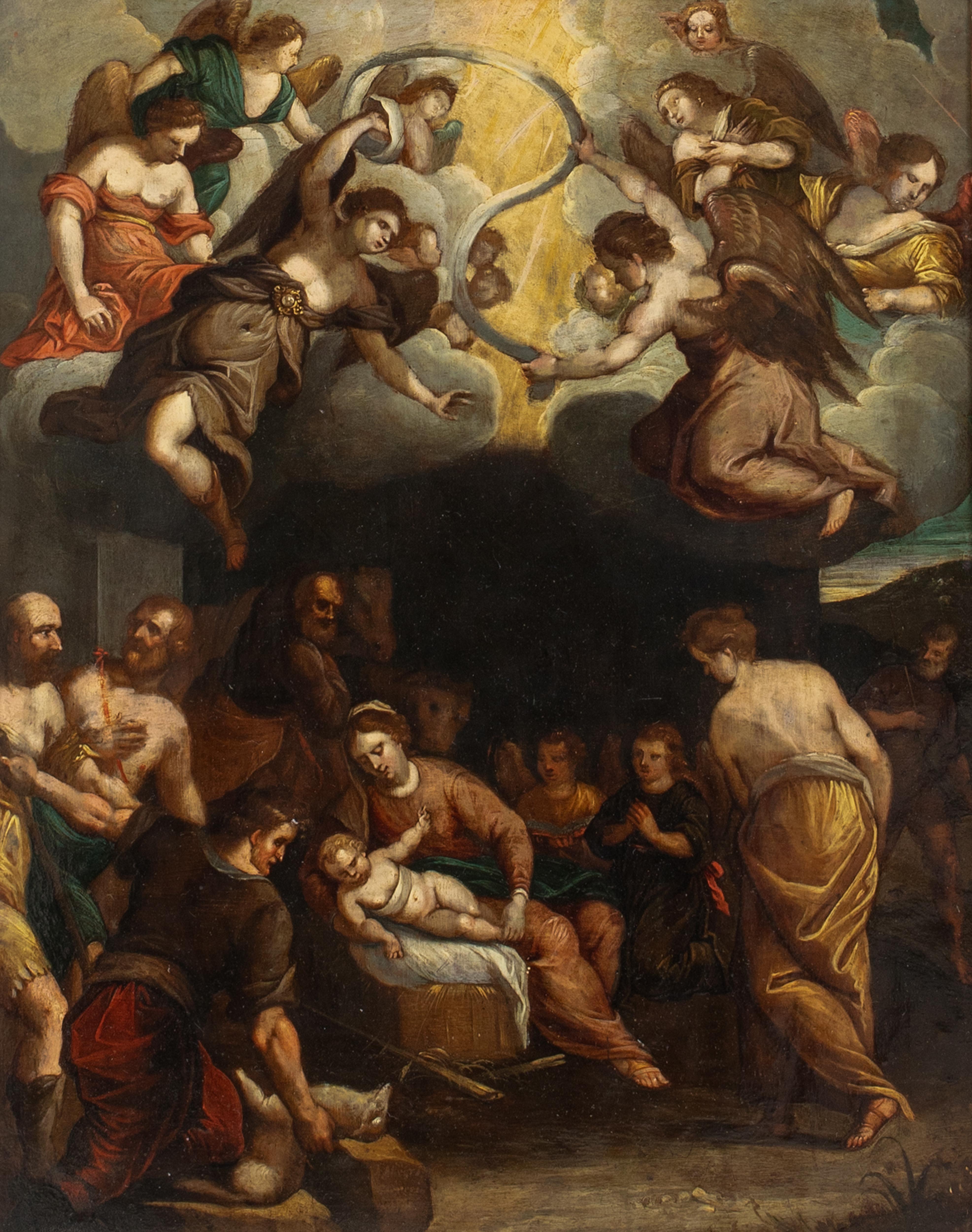 The Adoration of the Shepherds, 16th Century   by HANS VON AACHEN (1552-1615) 7
