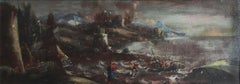 The appearance of Jesus to St. Peter on the shores of the Tiberias' Lake