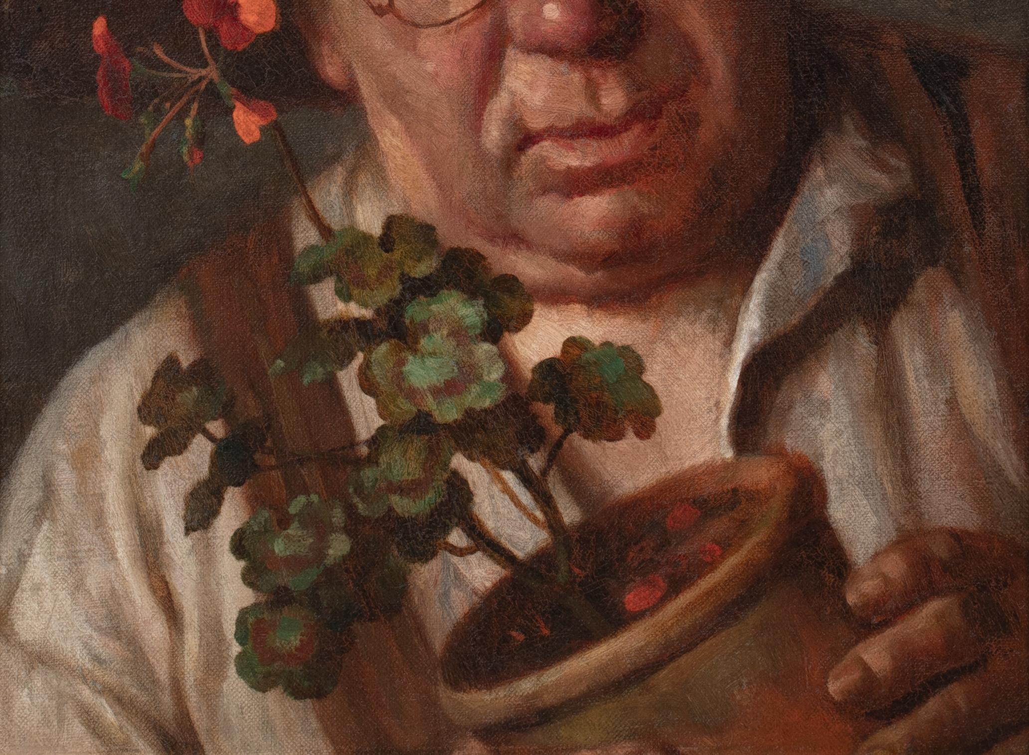 The Ardent Gardener, 19e siècle  par William Fitz (1850-1900) en vente 1