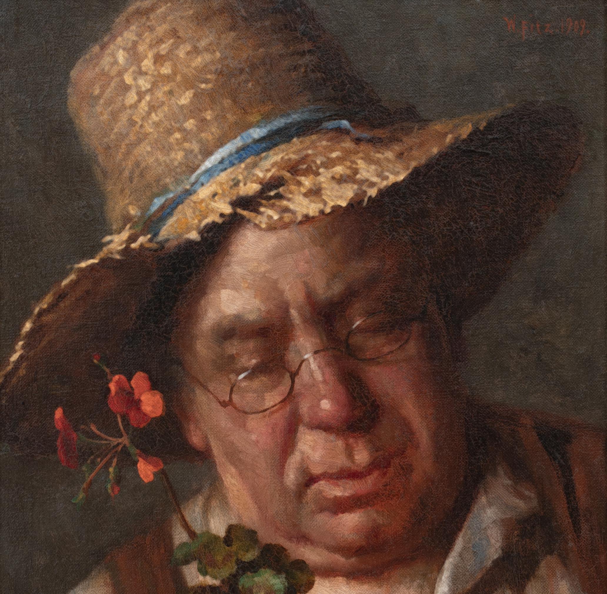 The Ardent Gardener, 19e siècle  par William Fitz (1850-1900) en vente 2