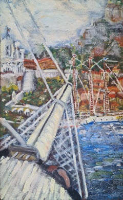 « The Arrival, Sailboats at Monte Carlo »