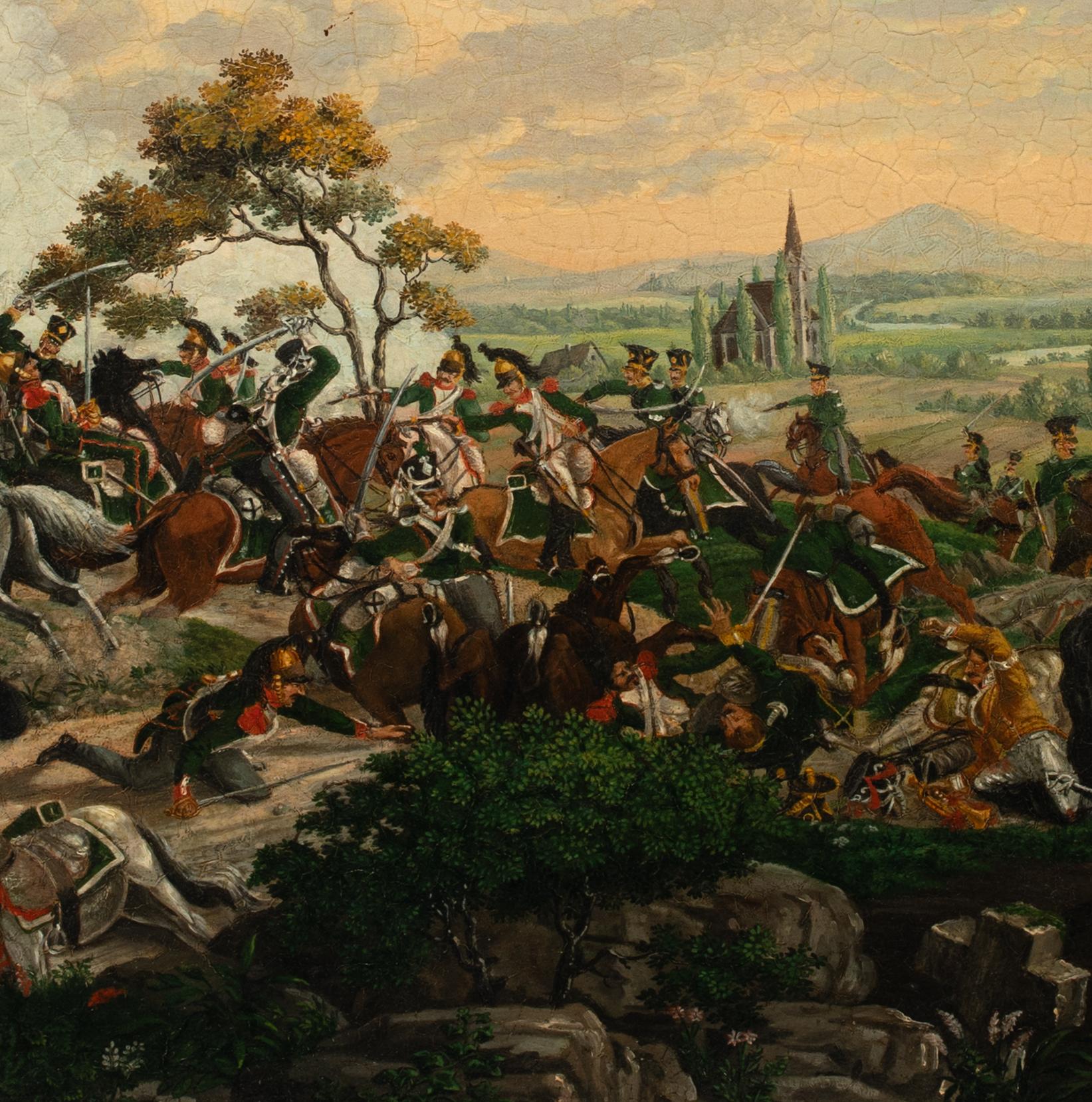 Die Schlacht von Gravelotte, 18. August 1870, 19. Jahrhundert  Signiert „H. C. Herba“ im Angebot 3