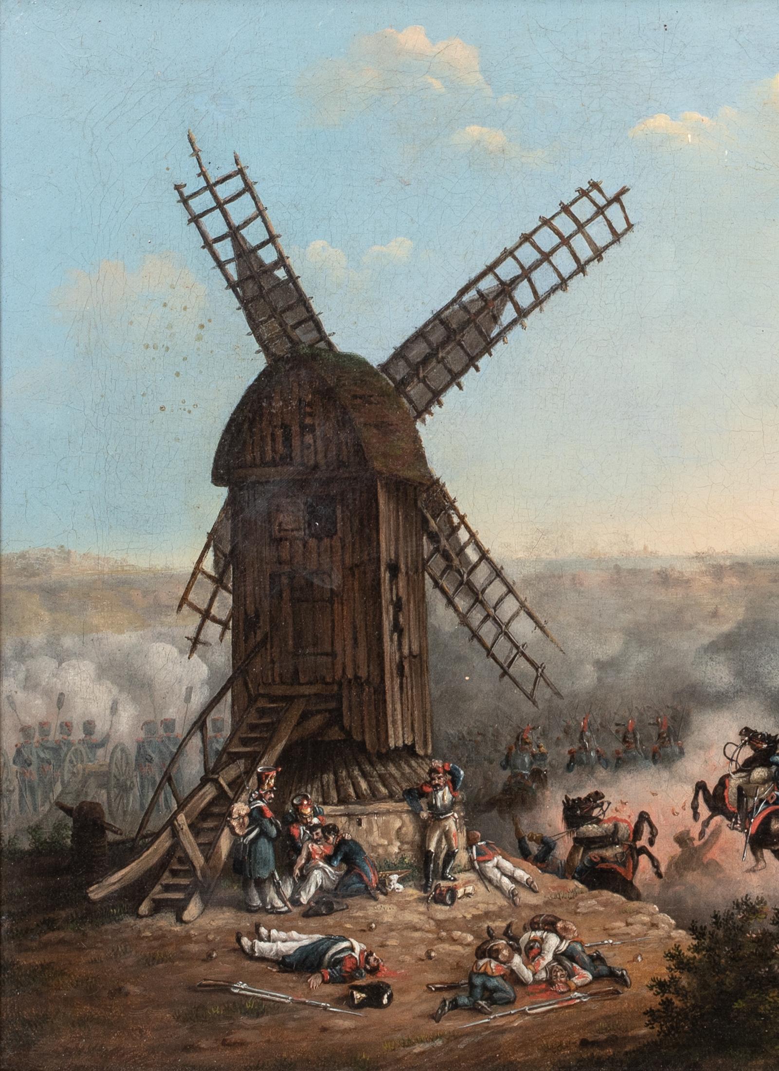 The Battle Of Valmy, 1792, 19th Century signed HV - French  Revolution For Sale 6