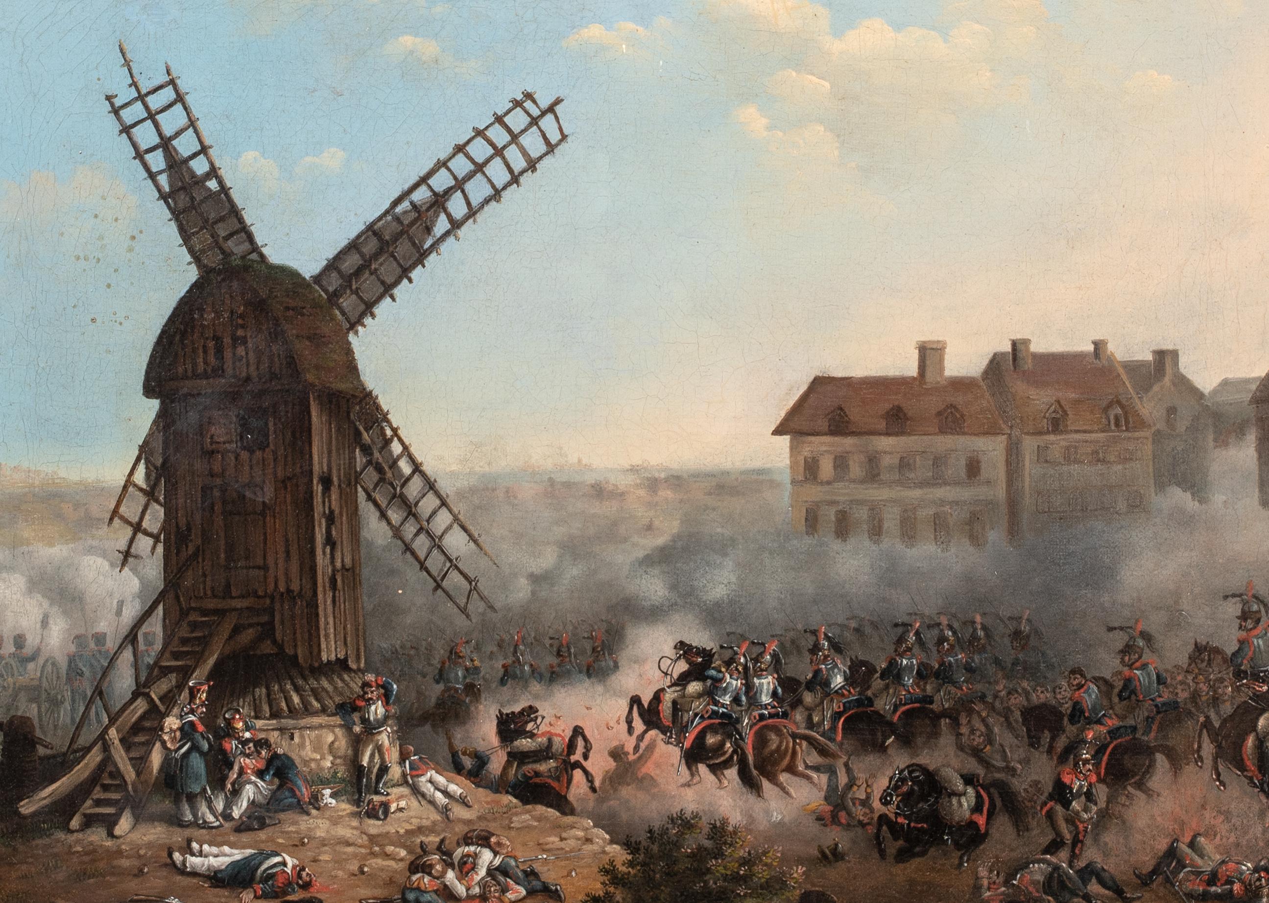 The Battle Of Valmy, 1792, 19th Century signed HV - French  Revolution For Sale 1