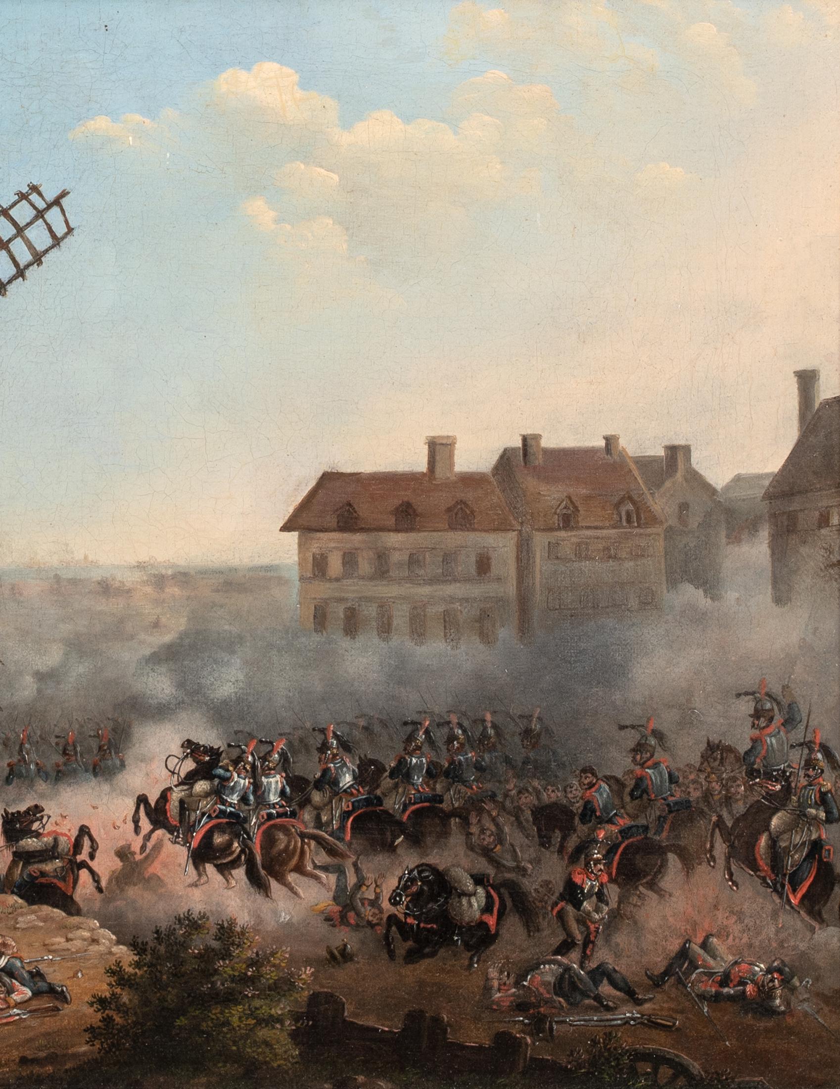 The Battle Of Valmy, 1792, 19th Century signed HV - French  Revolution For Sale 2