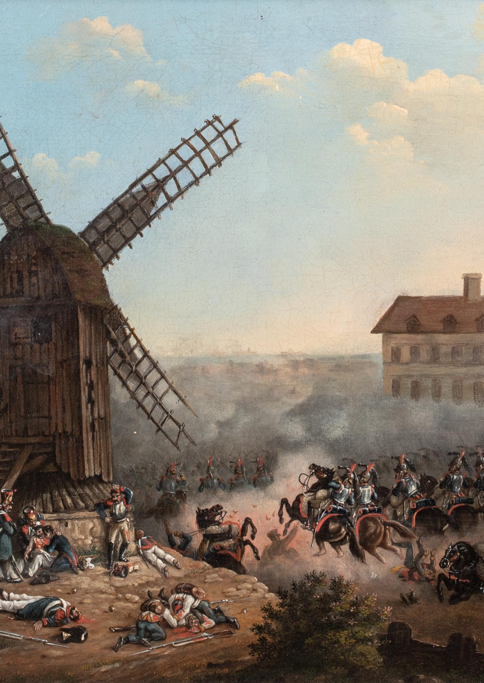 The Battle Of Valmy, 1792, 19th Century signed HV - French  Revolution For Sale 3