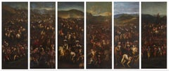 The Battle of Vaslui by 18th Century Italian School