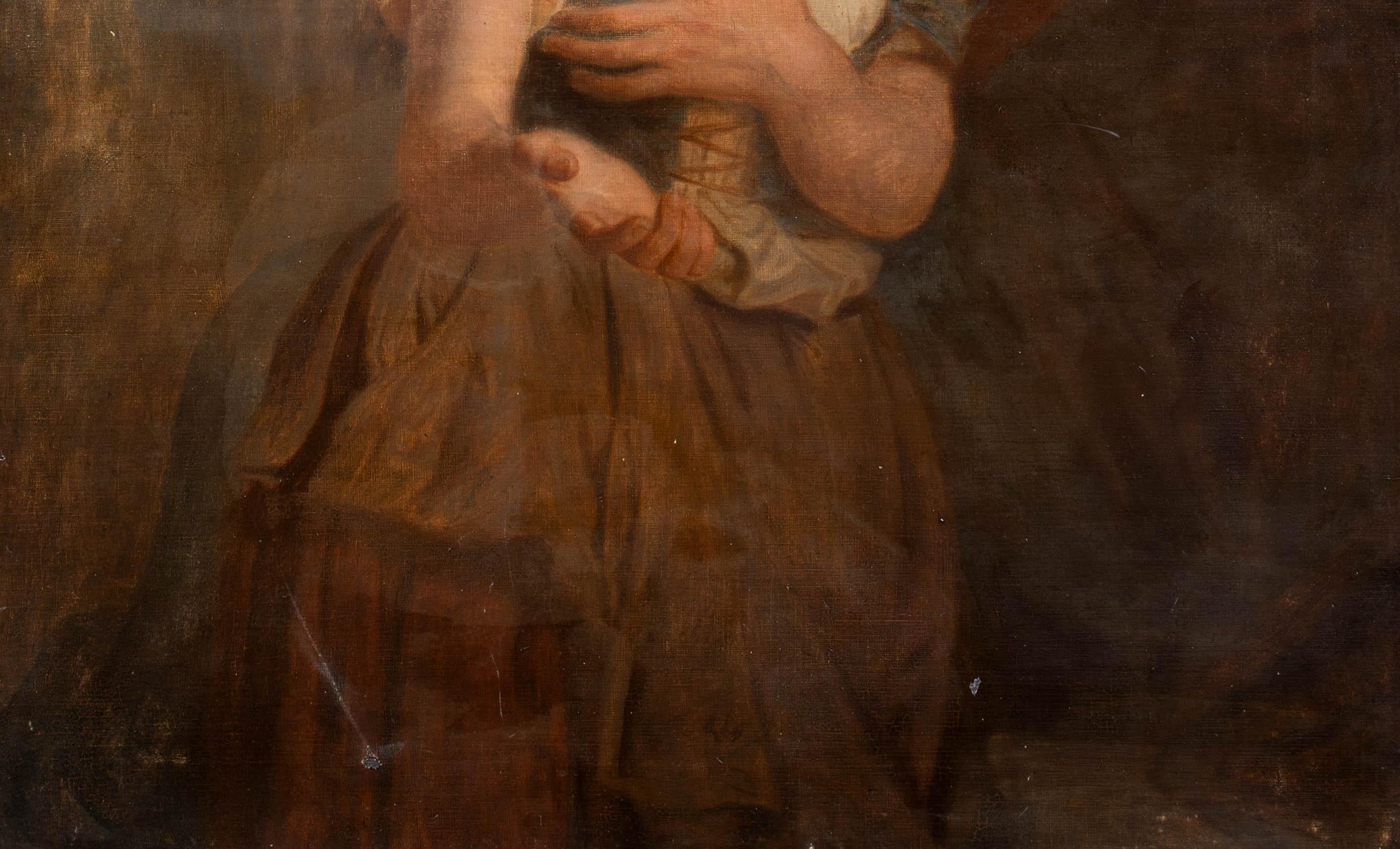 The Beggar Girl, 19th century  Pre-Raphaelite  Large 19th  2
