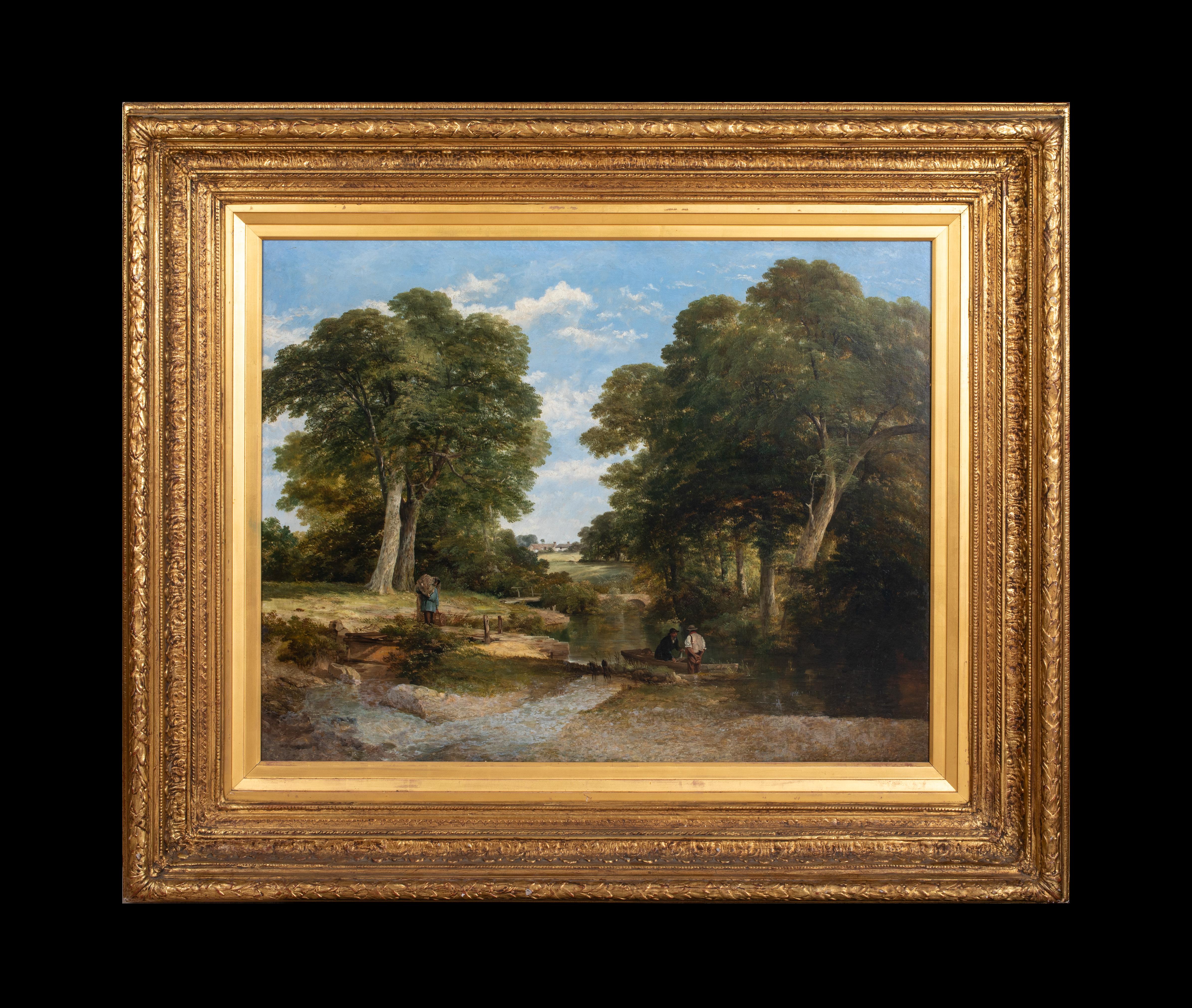 The Brook 19. Jahrhundert von Frederick Richard LEE (1798-1879) – Painting von Unknown