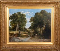 The Brook 19. Jahrhundert von Frederick Richard LEE (1798-1879)