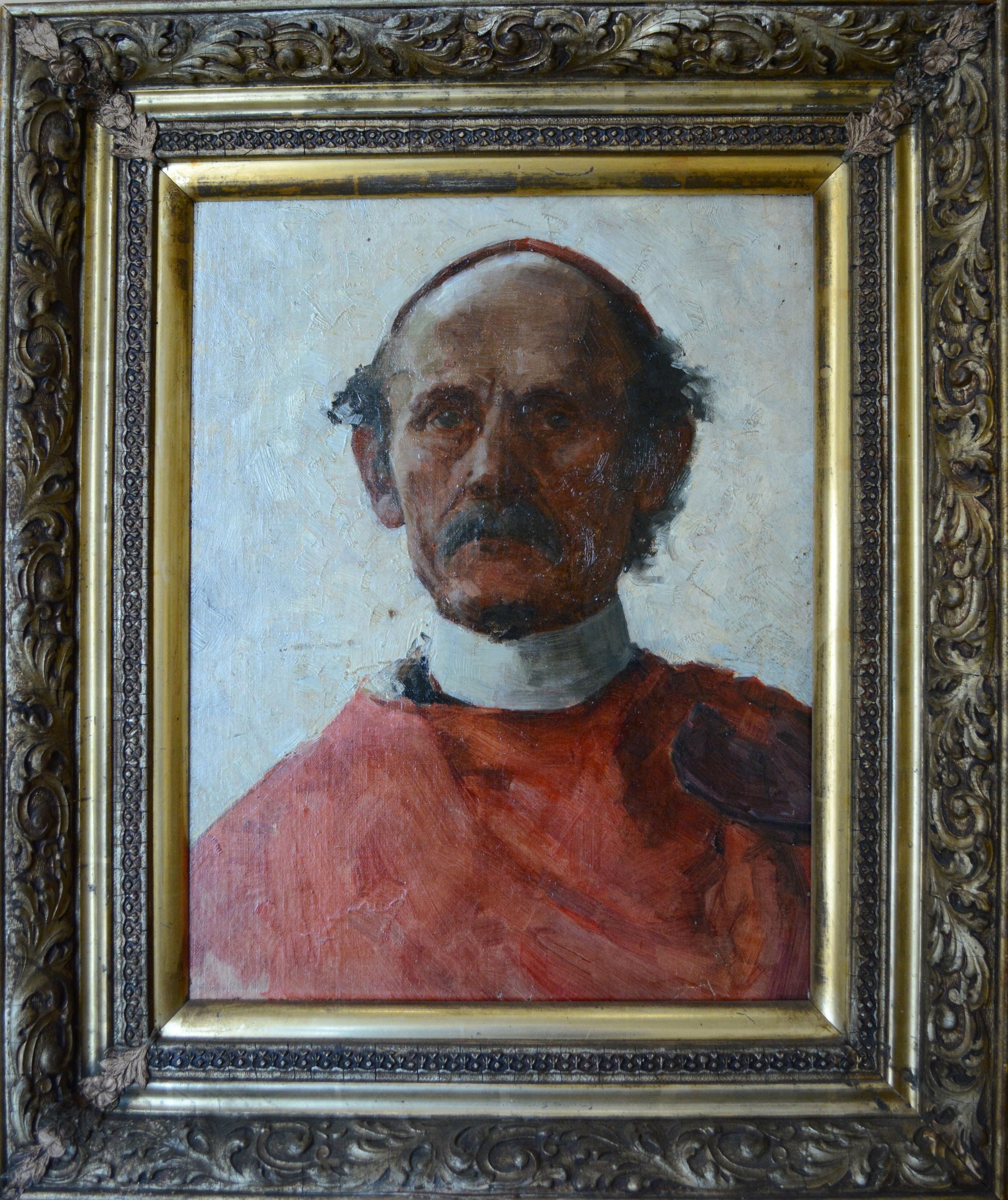 The Cardinal - Painting by Unknown