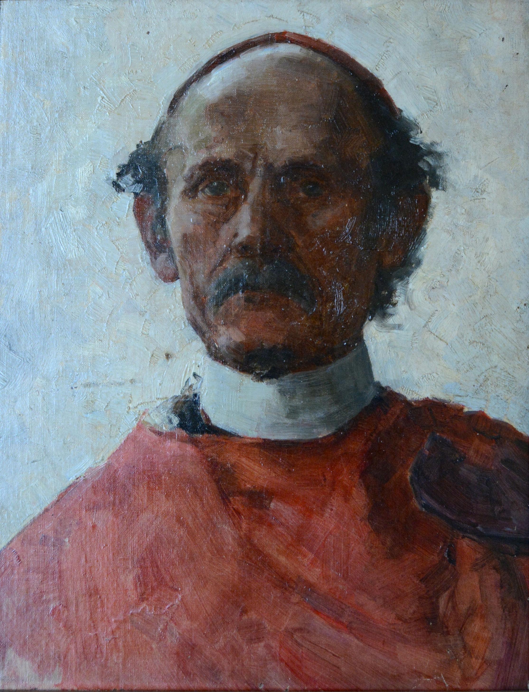 Unknown Portrait Painting - The Cardinal