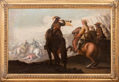 La carica di cavalleria, guerre anglo-olandesi, XVII secolo  Palamedes PALAMEDESZ