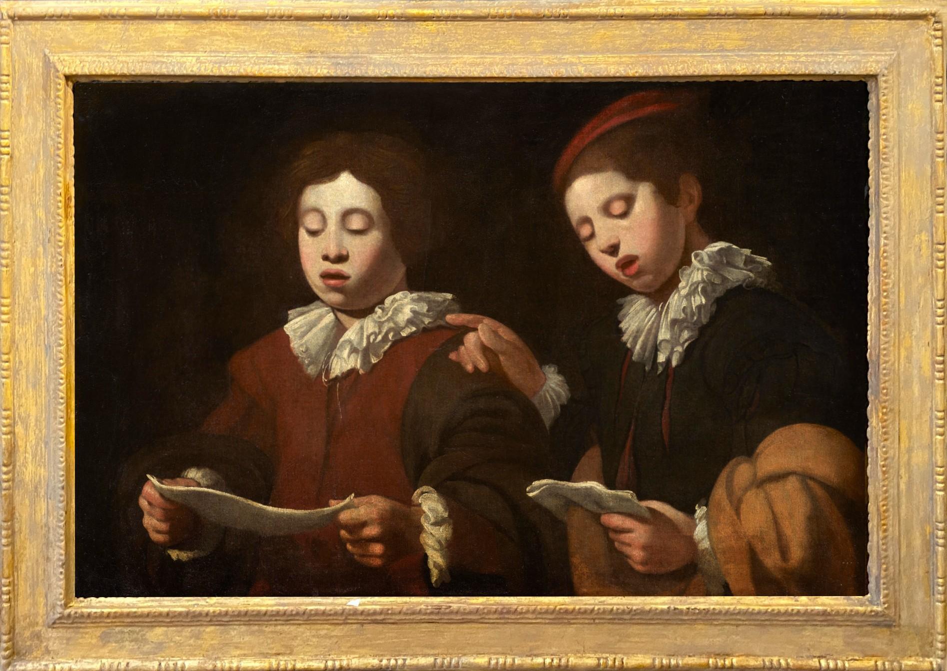 The Choir Boys, Italienische Schule des 17. Jahrhunderts – Painting von Unknown