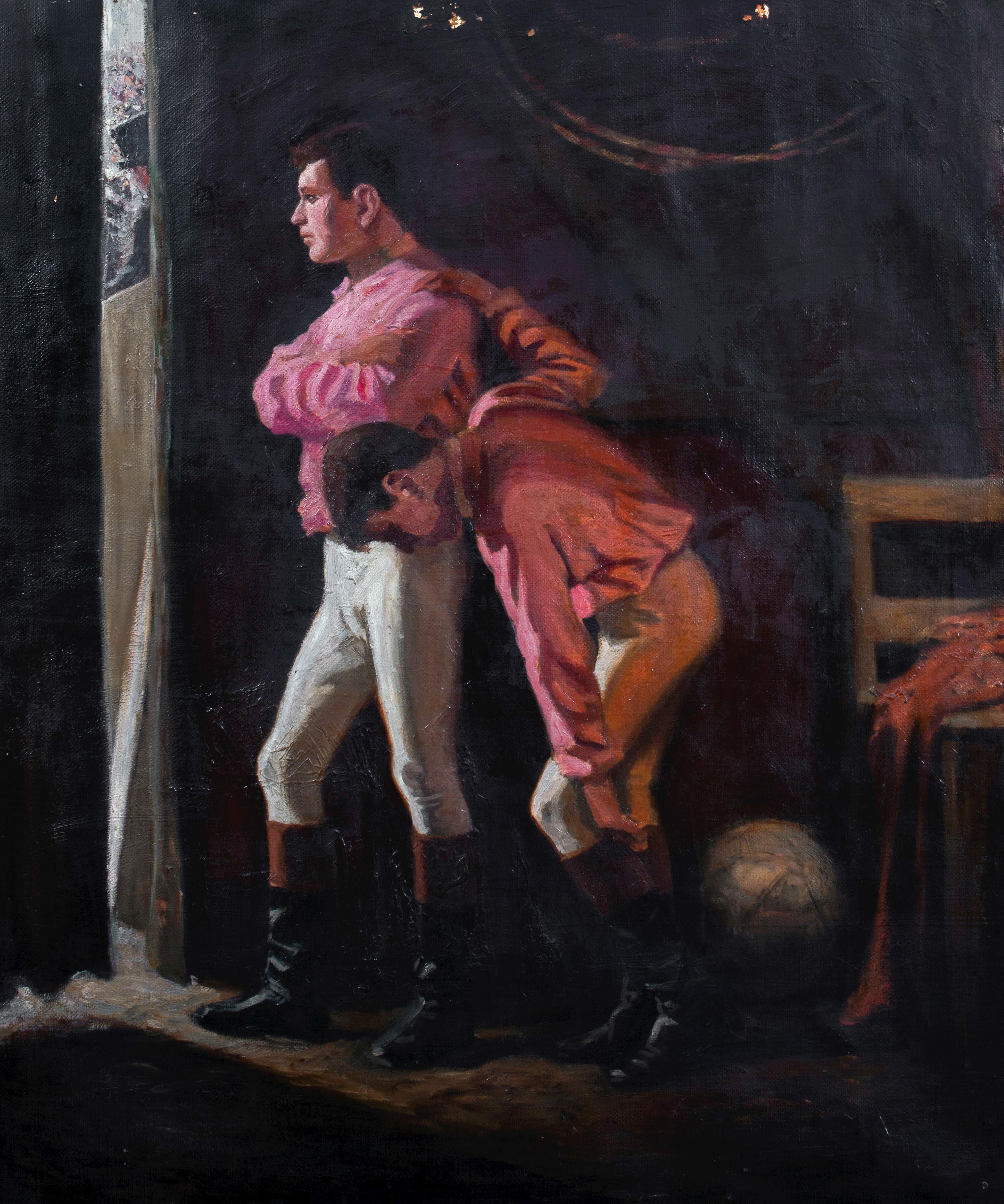 Gli artisti del circo, del 1907  di Einar von Strokirch (1879-1932) - Portrait Painting Nero di Unknown