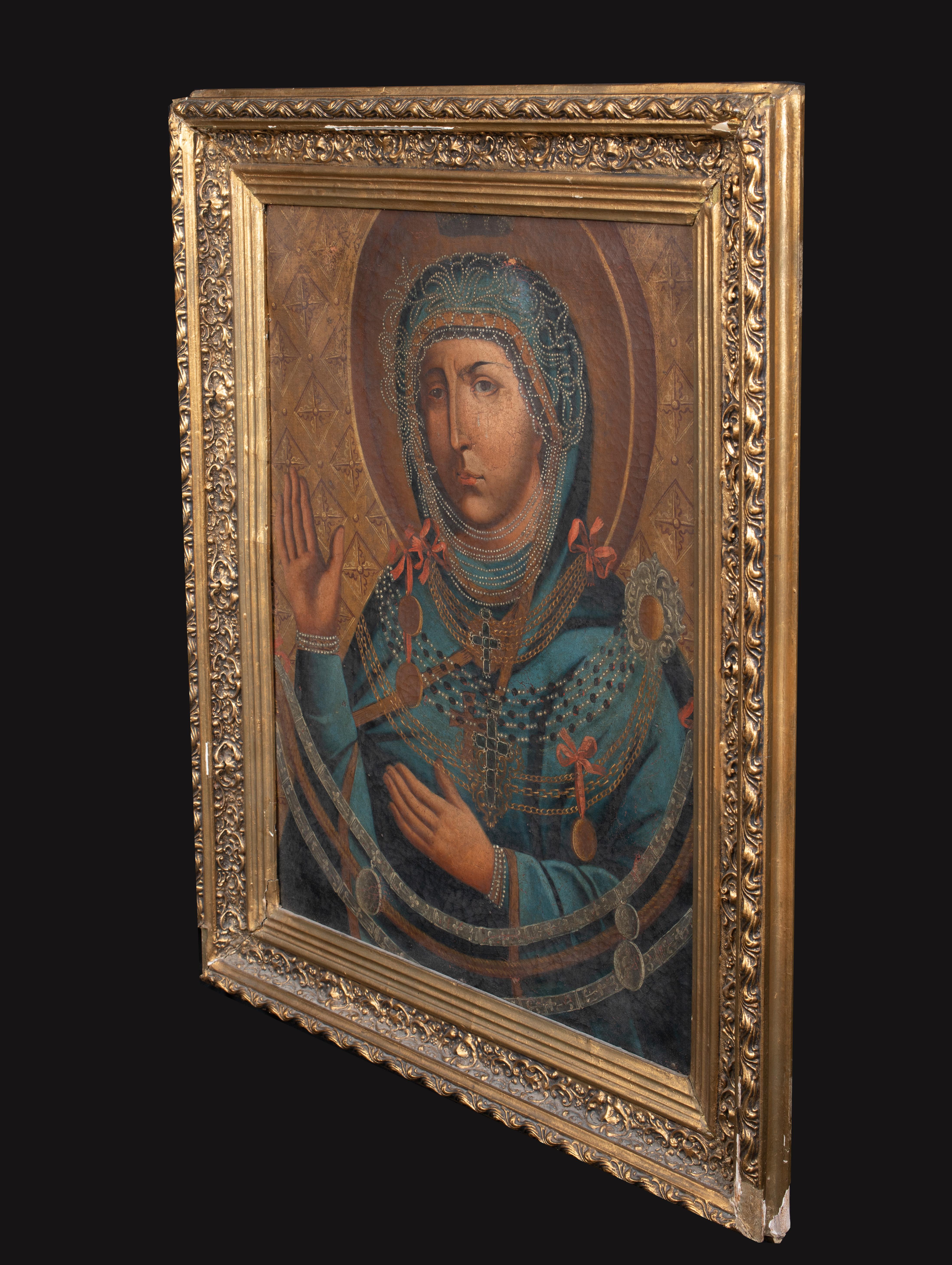 The Consecrated Madonna, circa 1700  For Sale 5