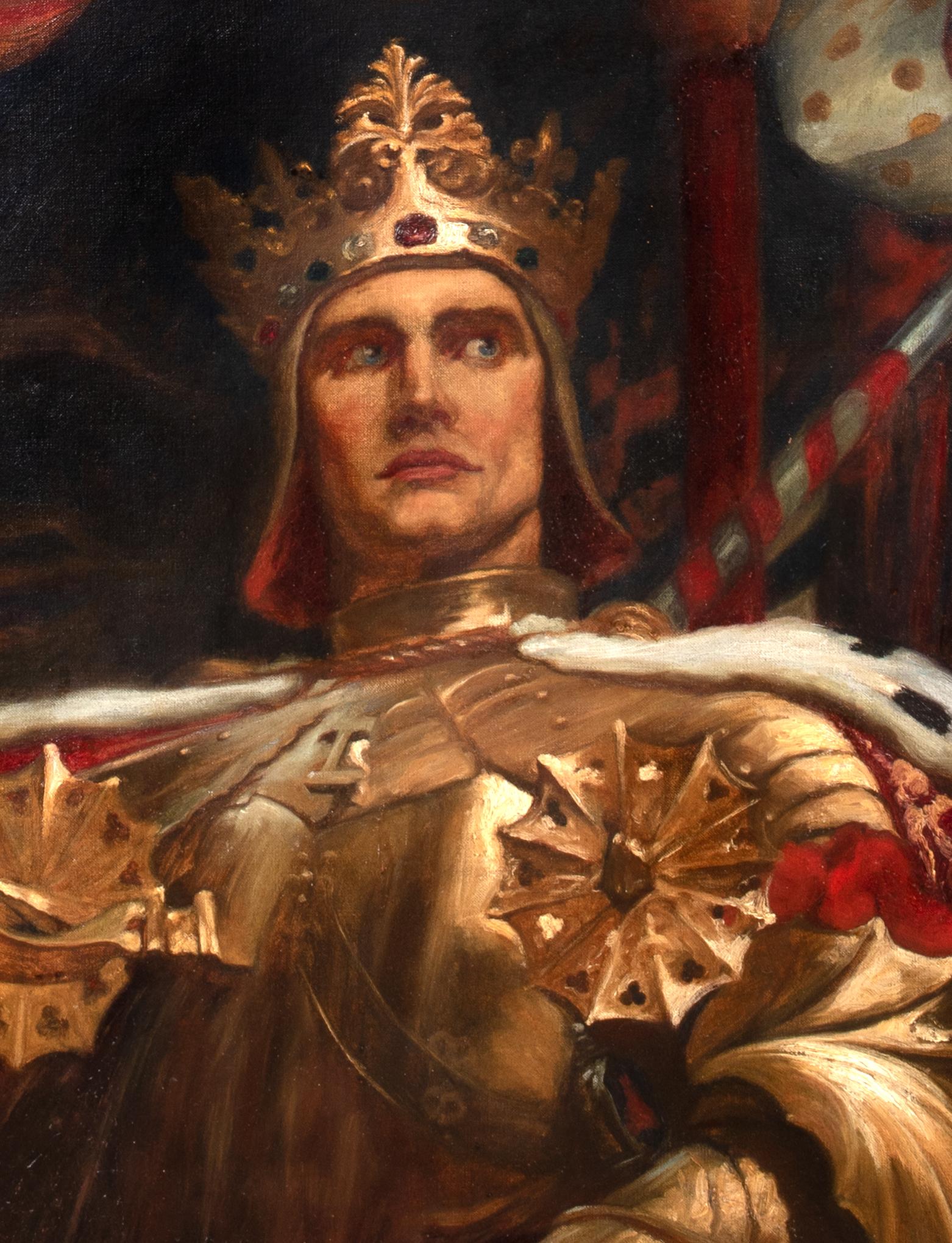 L'incoronazione di King Arthur, XIX secolo  Scuola preraffaellita 4