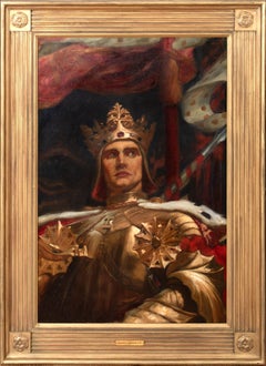 L'incoronazione di King Arthur, XIX secolo  Scuola preraffaellita
