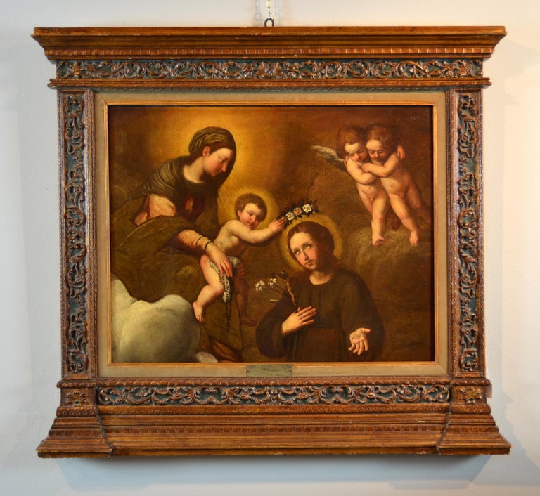 Unknown The Coronation Of Santa Rosalia, Painting at 1stdibs
