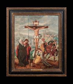 The Crucifixion, 16th Century PIETER AERTSEN (1507-1575) 16th Century Dutch