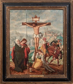 The Crucifixion, 16th Century PIETER AERTSEN (1507-1575) 16th Century Dutch