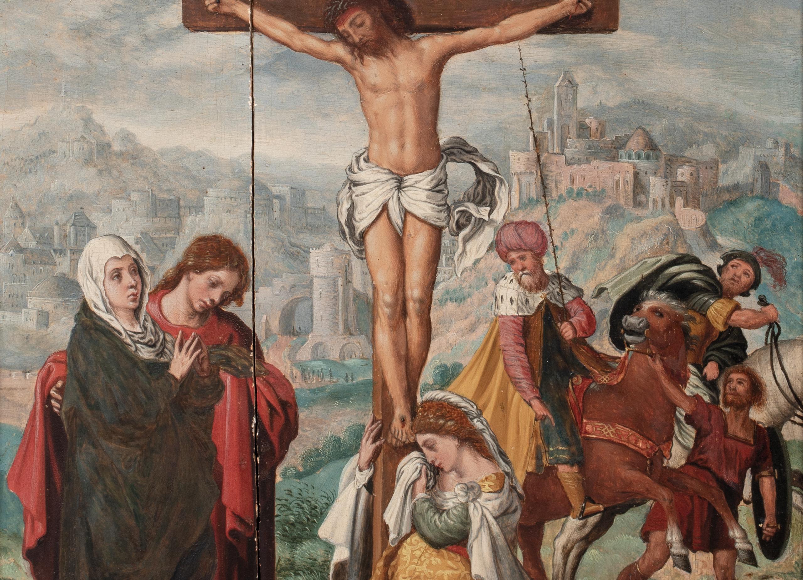 Die Kreuzigung, 16. Jahrhundert PIETER AERTSEN (1507-1575) im Angebot 2