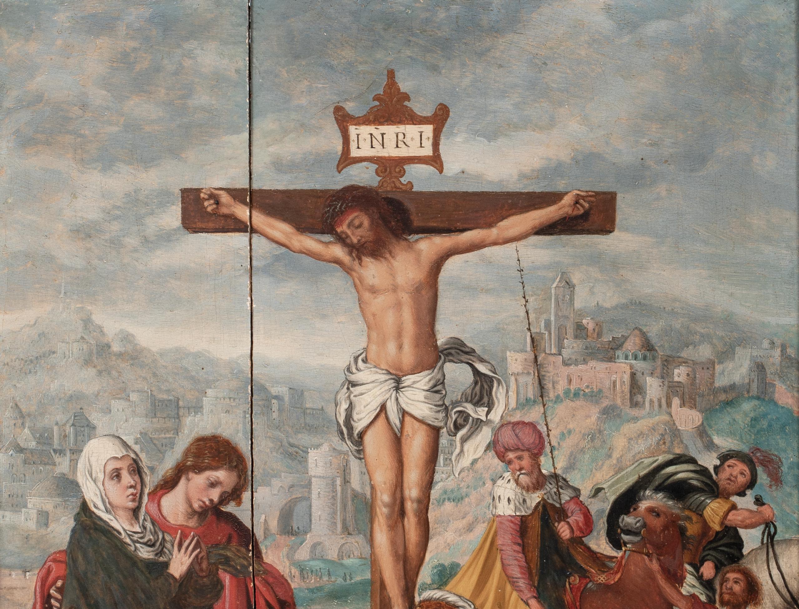 Die Kreuzigung, 16. Jahrhundert PIETER AERTSEN (1507-1575) im Angebot 3