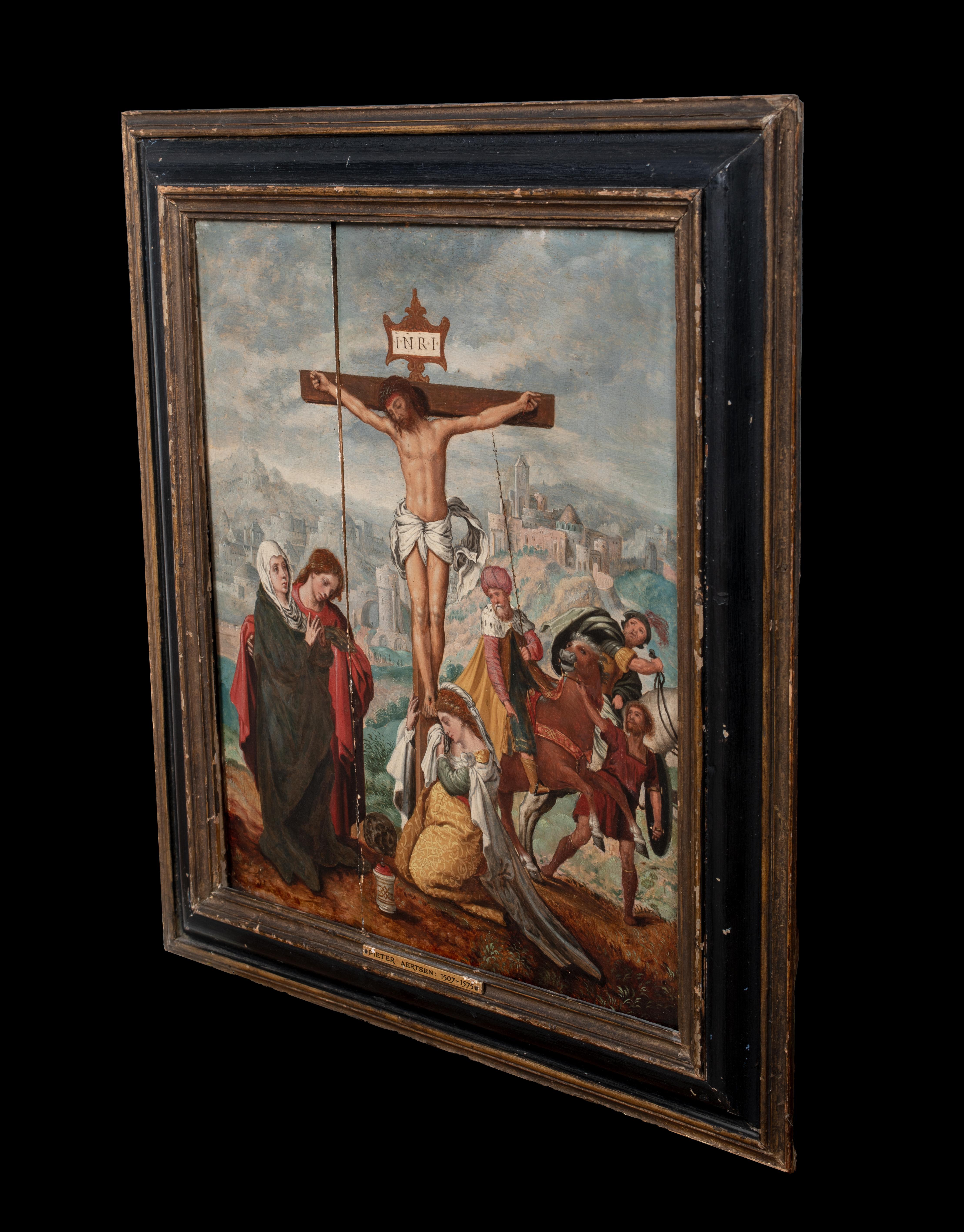 Die Kreuzigung, 16. Jahrhundert PIETER AERTSEN (1507-1575) im Angebot 4