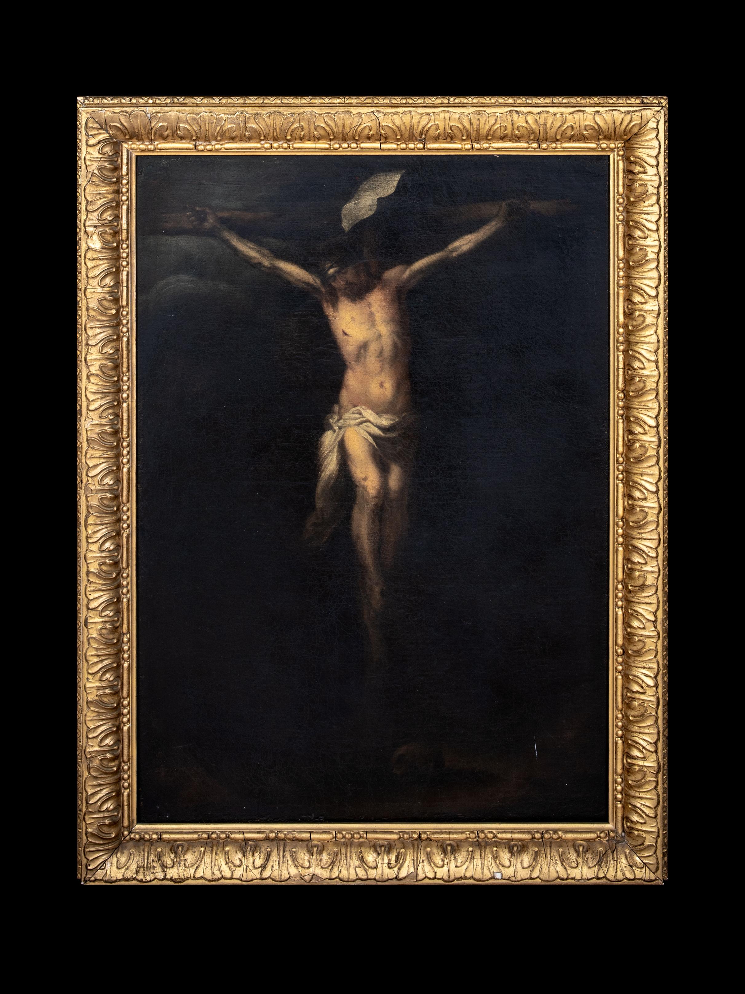 La Crucifixión, siglo XVII   Escuela italiana - Painting de Unknown