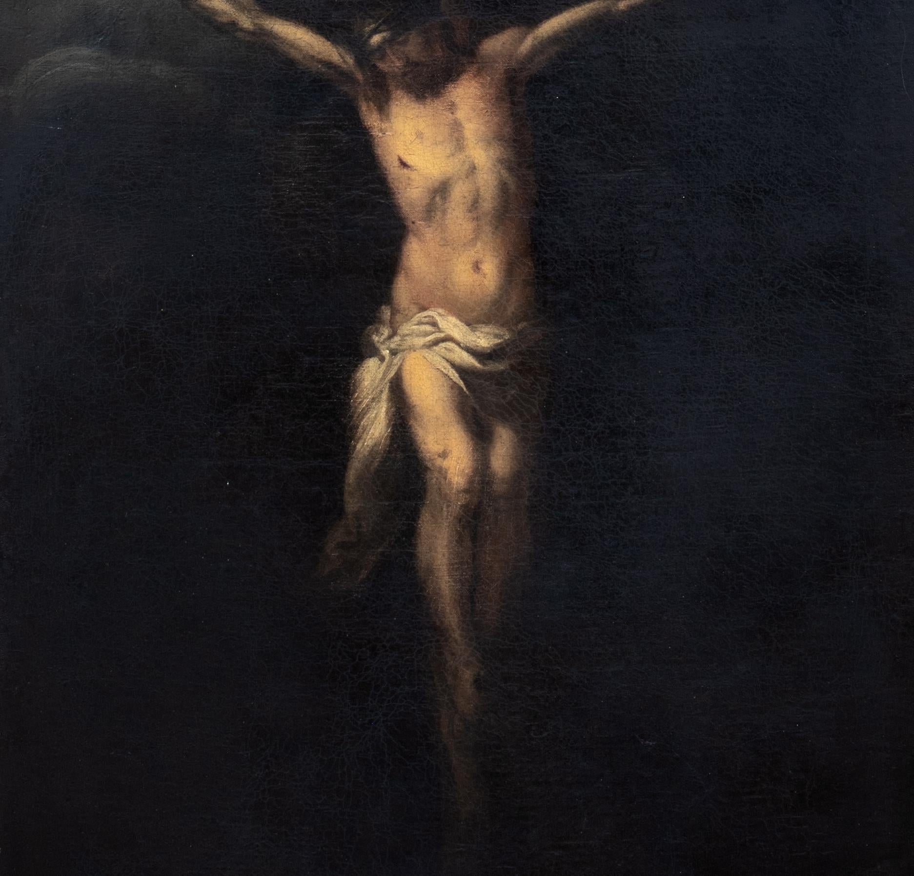 La Crucifixión, siglo XVII   Escuela italiana 3