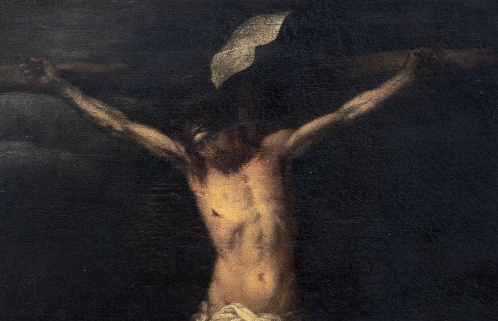La Crucifixión, siglo XVII   Escuela italiana 5