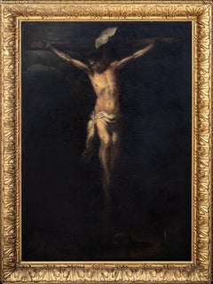 La Crucifixión, siglo XVII   Escuela italiana