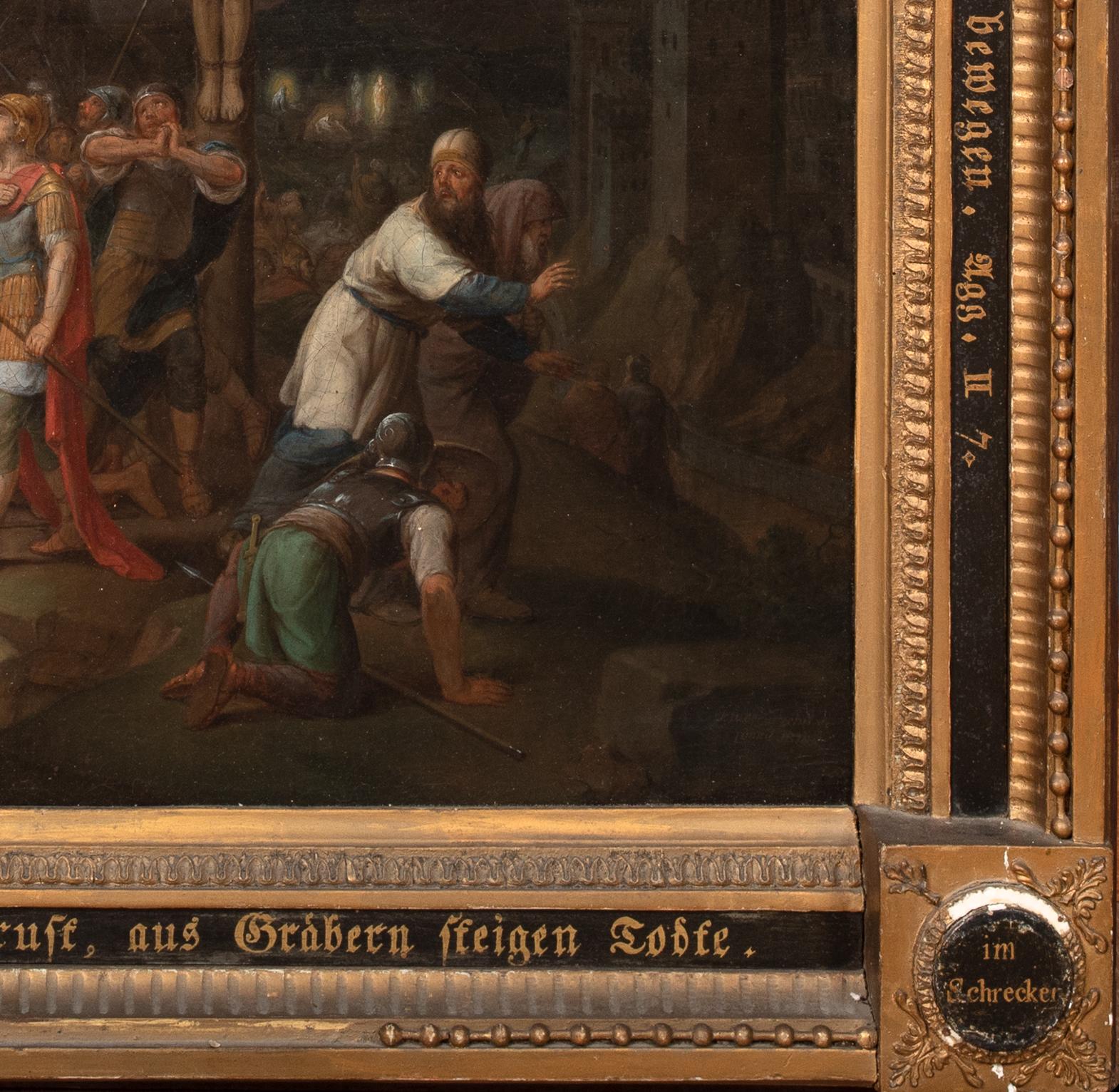 La Crucifixión, siglo XIX

de CONRAD HUBER (1752-1830) - firmado y fechado en 1818

Gran representación alemana del siglo XIX de la Crucifixión, óleo sobre lienzo de Conrad Huber. Excelente calidad y estado de conservación escena a gran escala de la