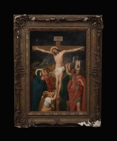 La Crucifixión, siglo XIX  Escuela Nazarena Alemana