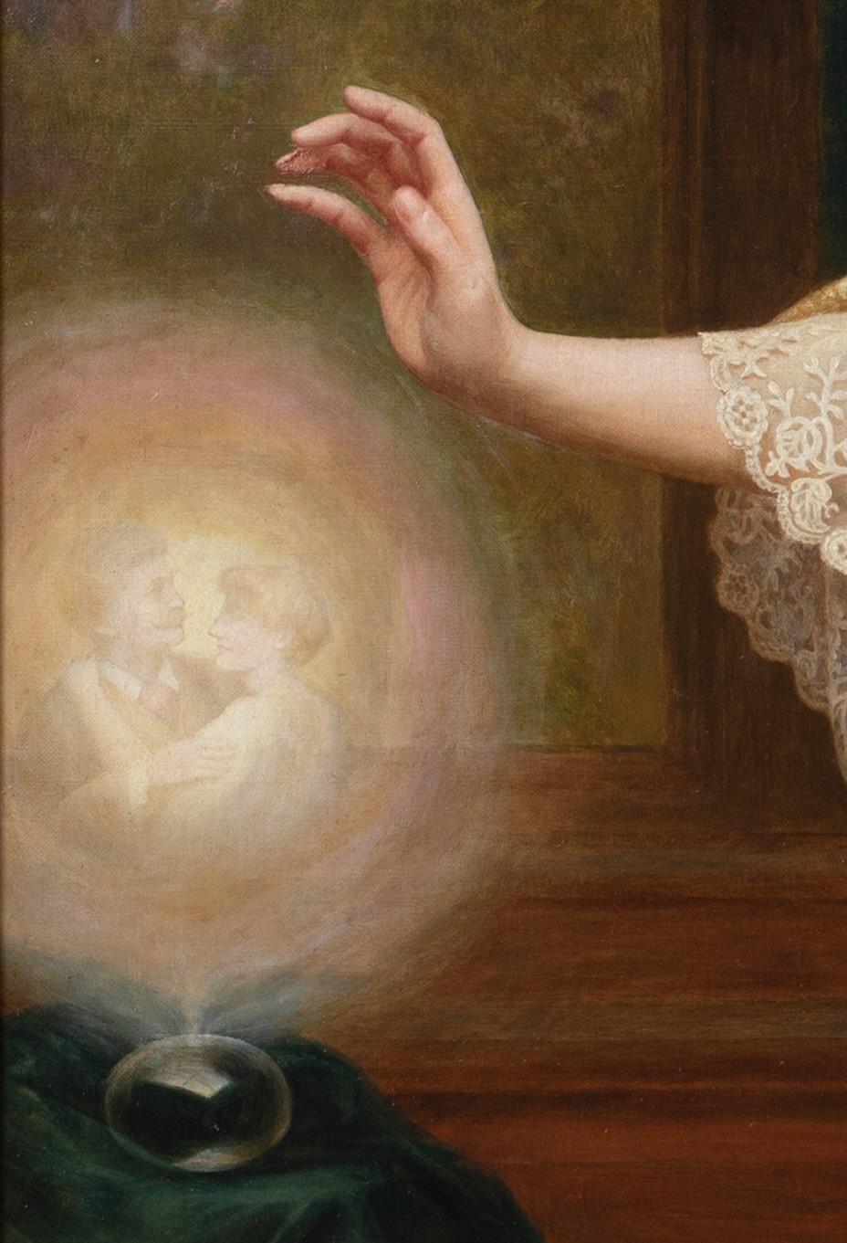 Kristallkugel, 19. Jahrhundert  George Arthur Gaskell (Exh.1885-1900) 3