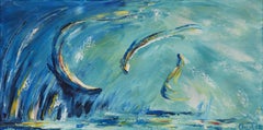 The Dance of water oil on canvas 1968